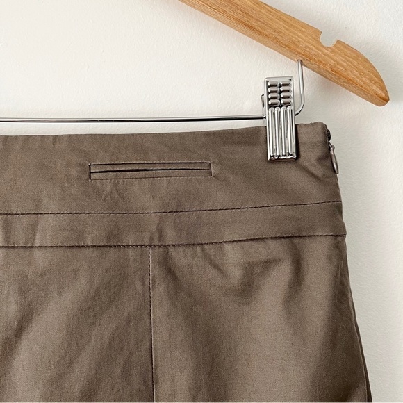 Ann Taylor Loft Tan Cotton Blend Pencil Skirt Size 4 - Picture 3 of 11